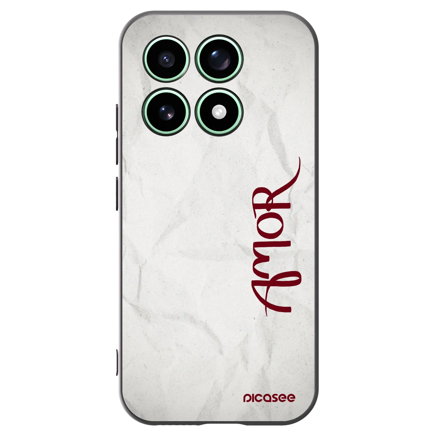 Silikónový čierny obal pre Xiaomi 17 - Amor