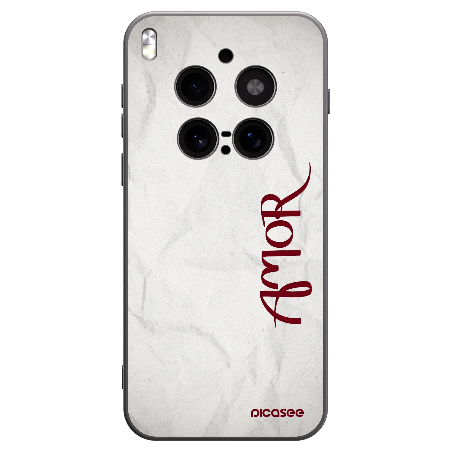 Picasee silikónový čierny obal pre Vivo X300 Pro - Amor