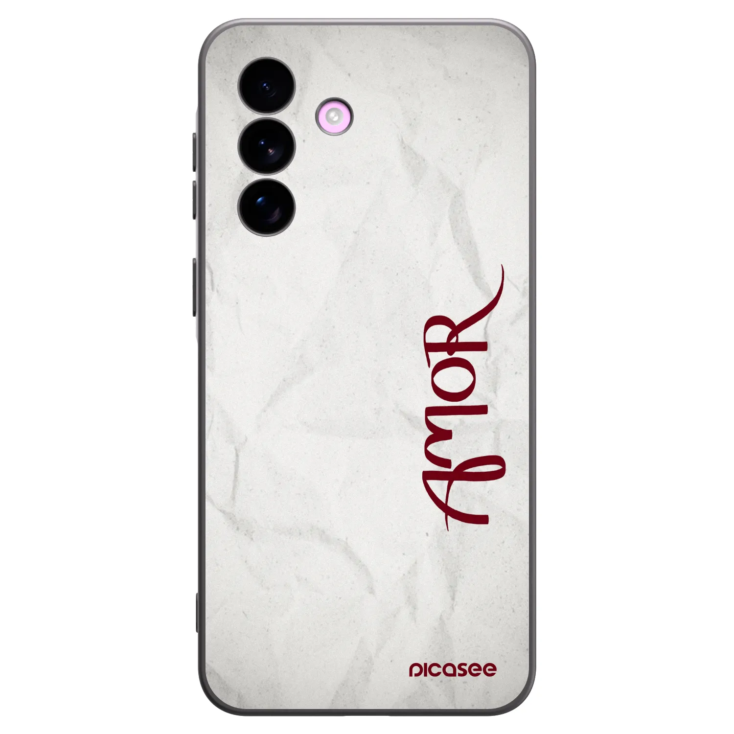 Picasee silikónový čierny obal pre Samsung Galaxy A57 5G - Amor