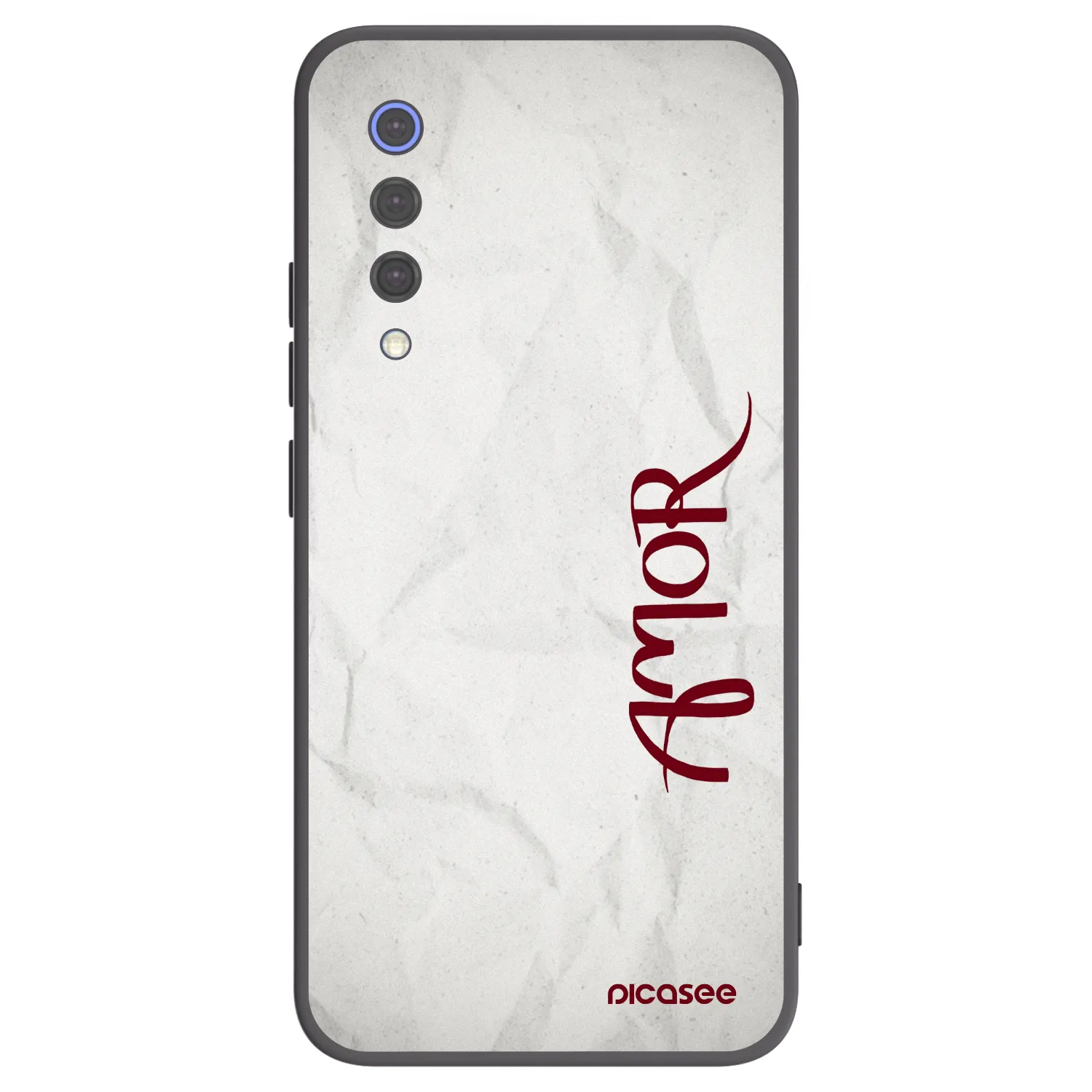 Picasee silikónový čierny obal pre Xiaomi Mi 9 SE - Amor