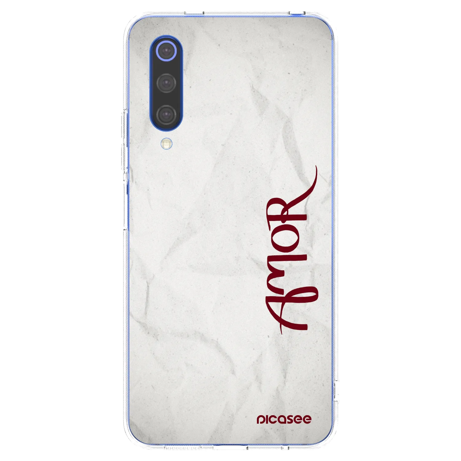 Silikónový prehľadný obal pre Xiaomi Mi 9 SE - Amor