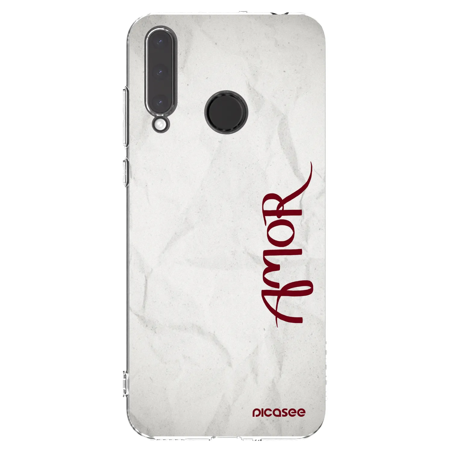 Picasee silikónový prehľadný obal pre Honor 20 Lite - Amor