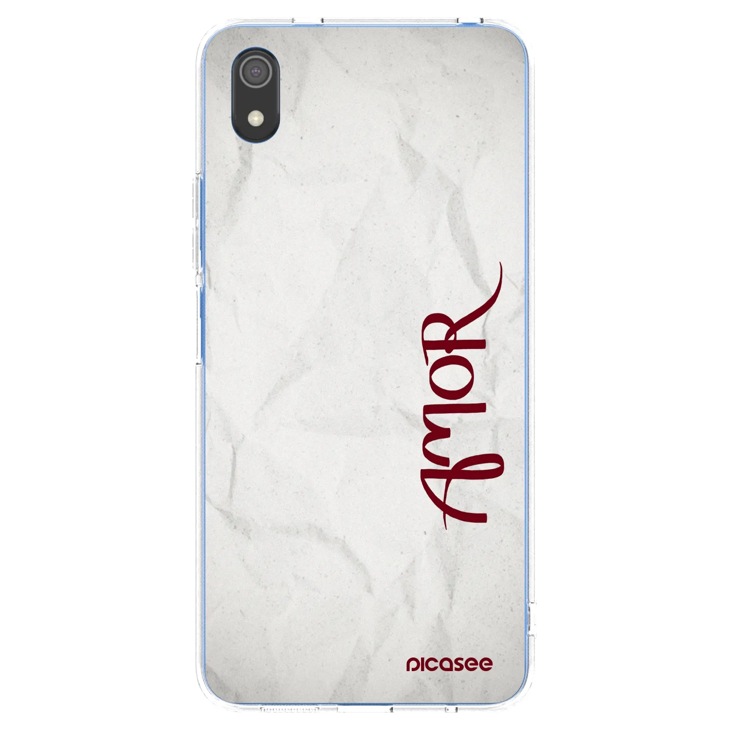 Silikónový prehľadný obal pre Xiaomi Redmi 7A - Amor