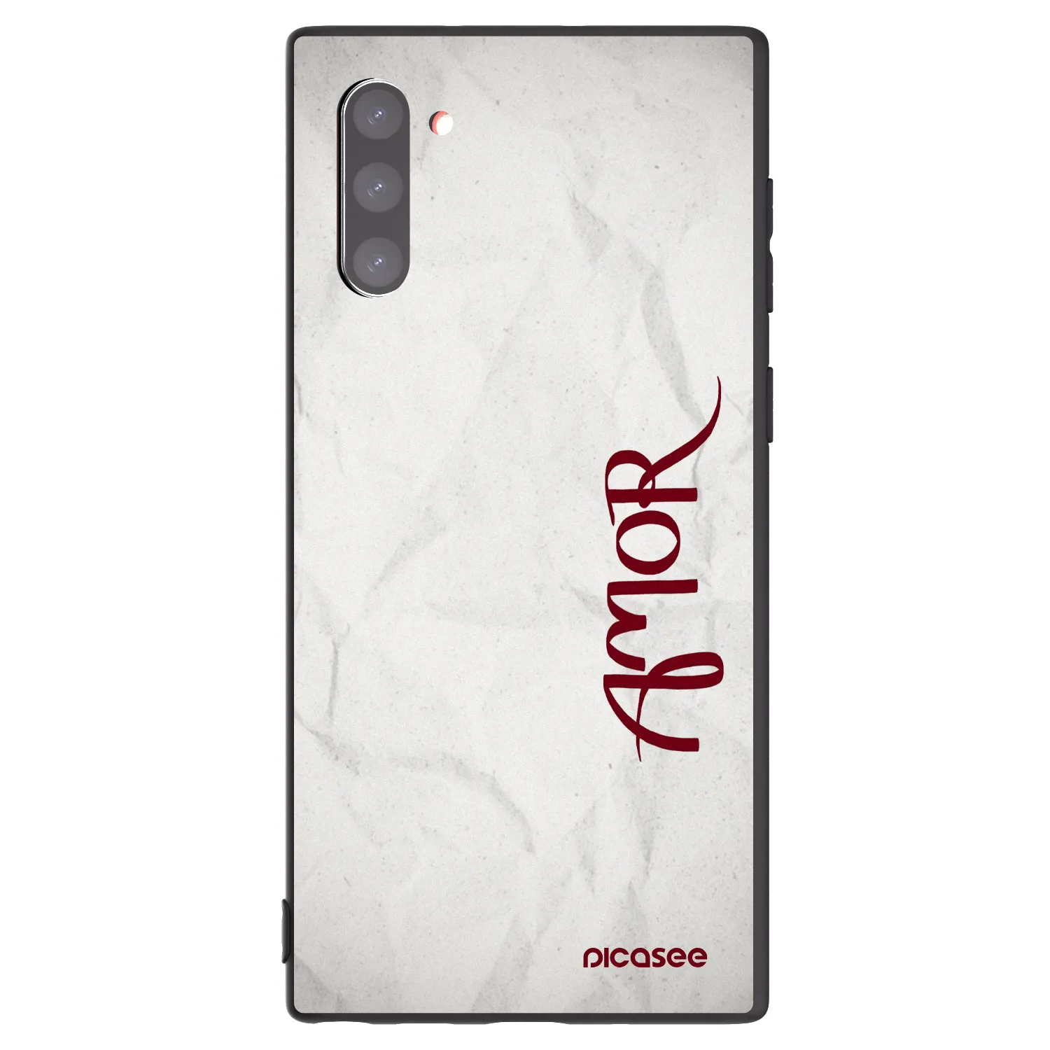 Picasee silikónový čierny obal pre Samsung Galaxy Note 10 N970F - Amor