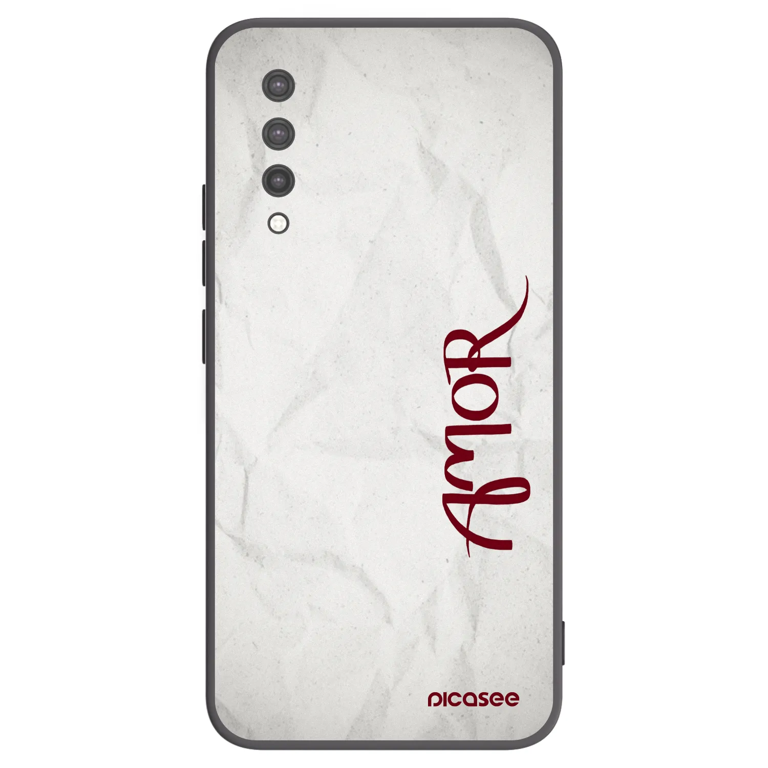 Silikónový čierny obal pre Xiaomi Mi 9 Lite - Amor