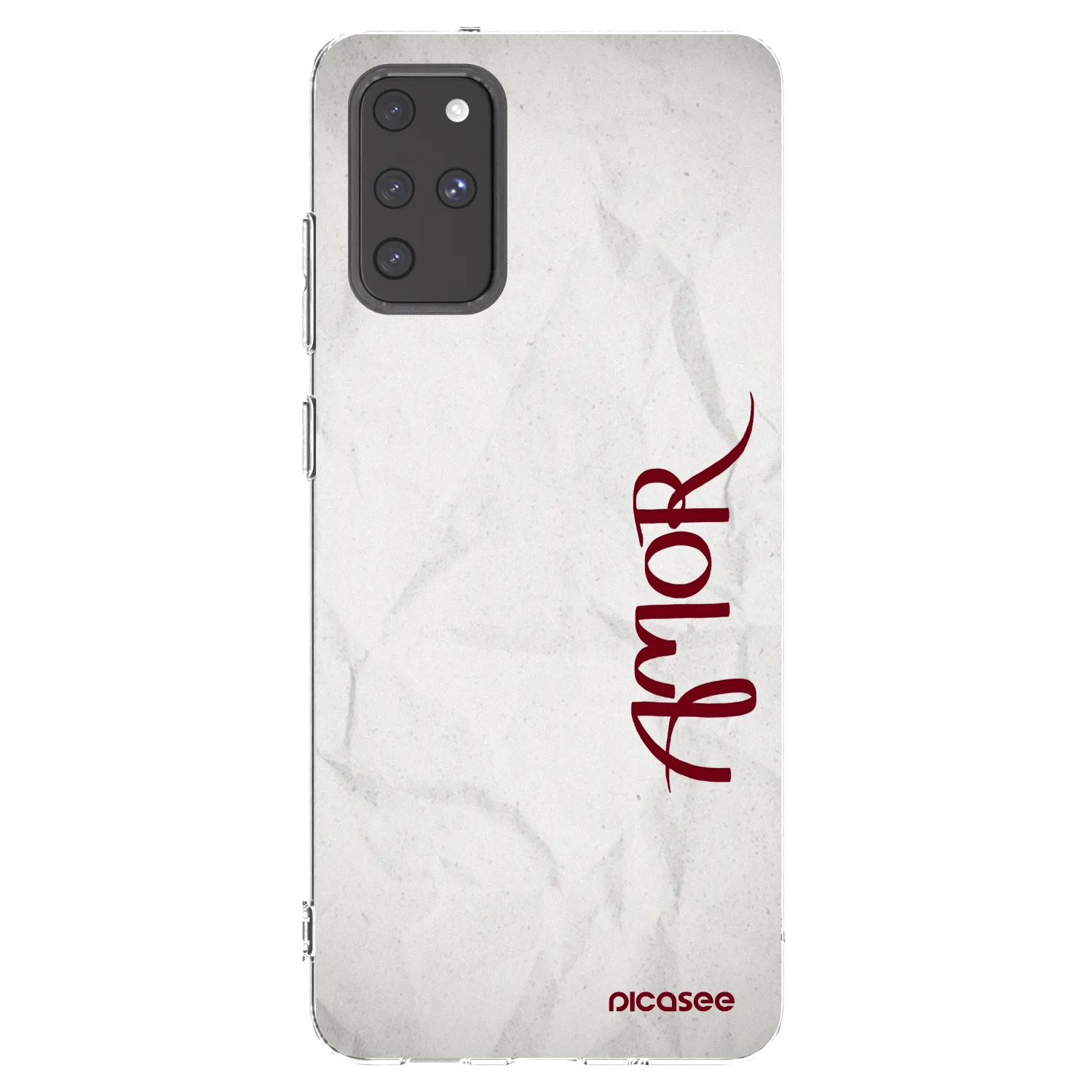 Picasee silikónový prehľadný obal pre Samsung Galaxy S20+ G985F - Amor
