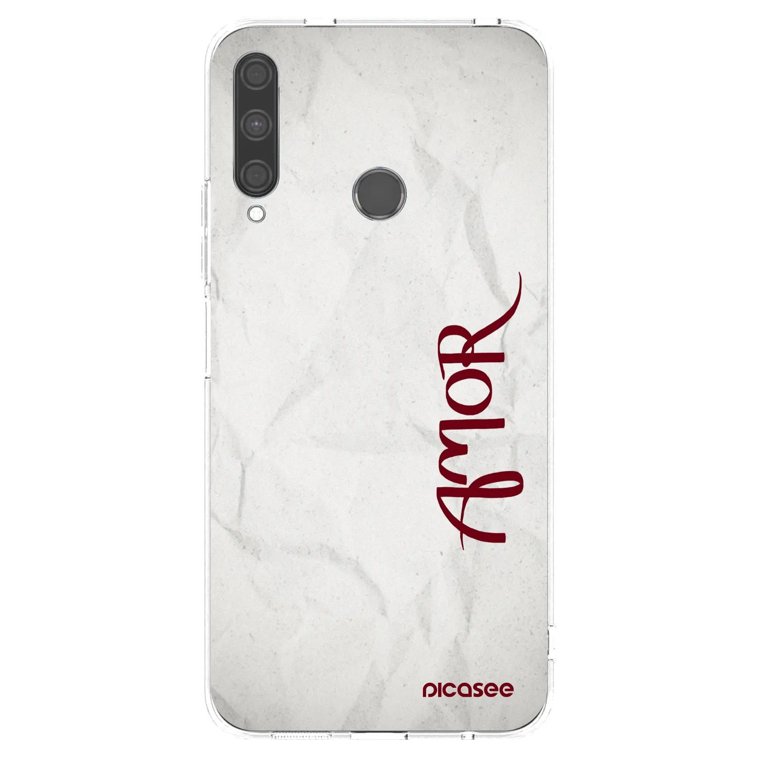 Silikónový prehľadný obal pre Huawei P40 Lite E - Amor