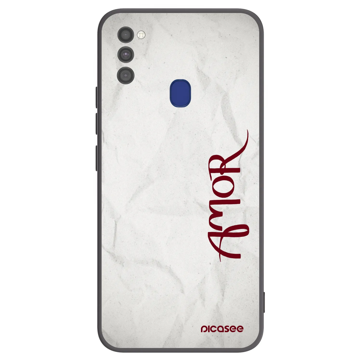 Picasee silikónový čierny obal pre Samsung Galaxy M21 M215F - Amor