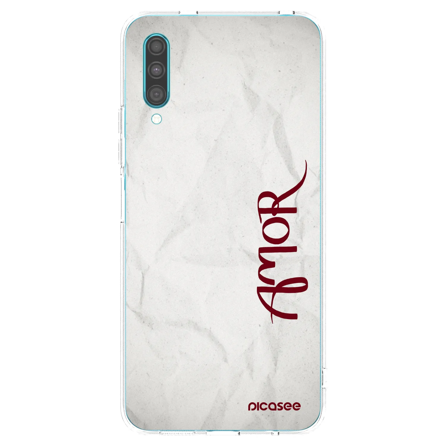 Picasee silikónový prehľadný obal pre Samsung Galaxy A30s A307F - Amor