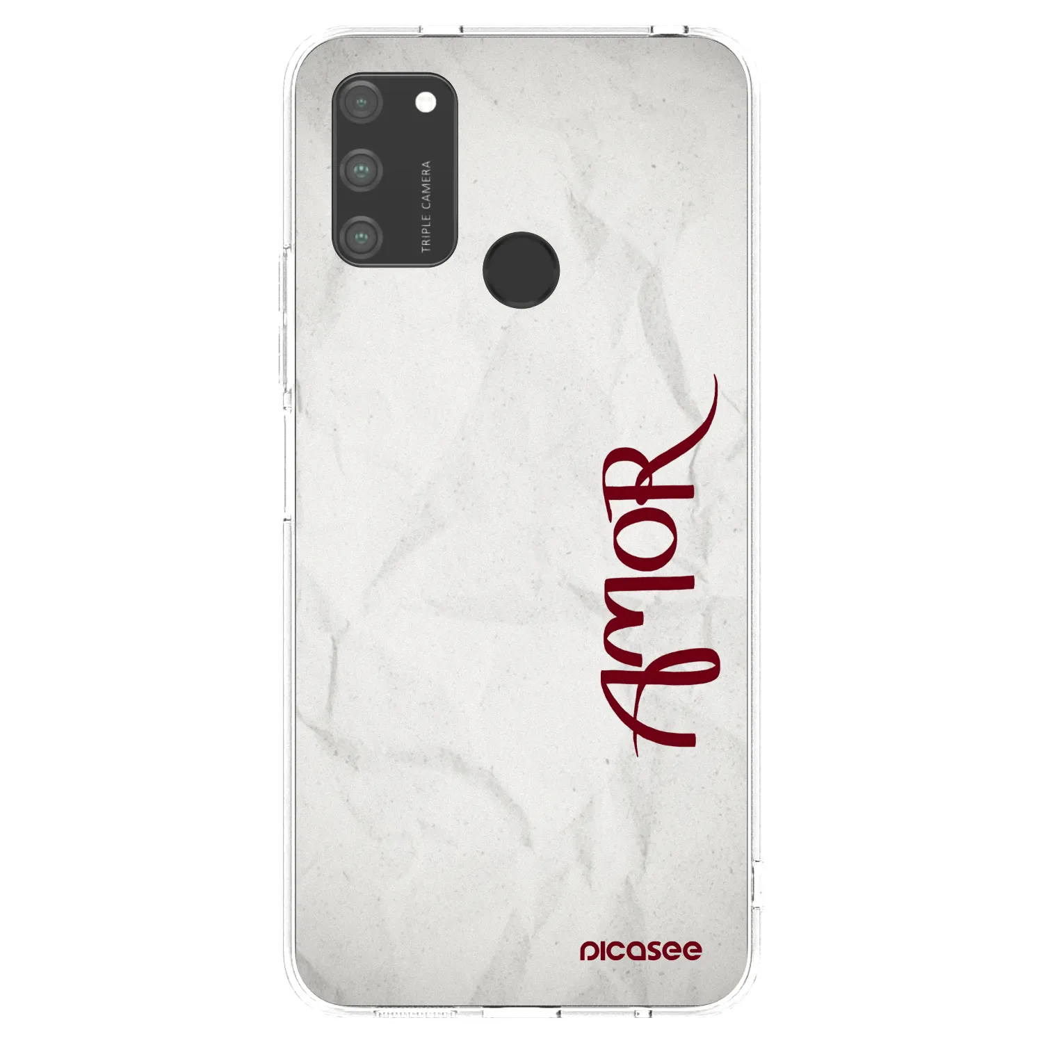 Silikónový prehľadný obal pre Honor 9A - Amor