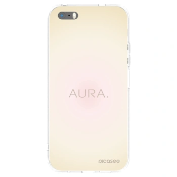 Picasee silikónový prehľadný obal pre Apple iPhone 5/5S/SE - Aura