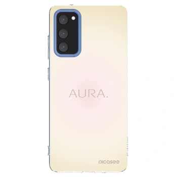 Picasee silikónový prehľadný obal pre Samsung Galaxy S20 FE - Aura