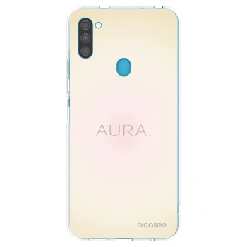 Picasee silikónový prehľadný obal pre Samsung Galaxy M11 - Aura