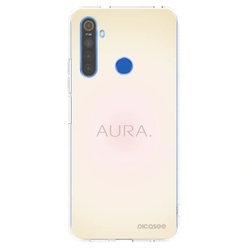 Picasee silikónový prehľadný obal pre Realme 5 - Aura