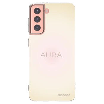 Picasee silikónový prehľadný obal pre Samsung Galaxy S21 5G G991B - Aura