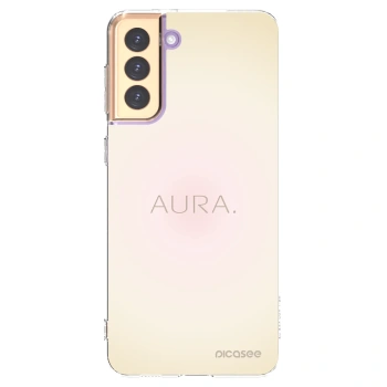 Picasee silikónový prehľadný obal pre Samsung Galaxy S21+ 5G G996F - Aura
