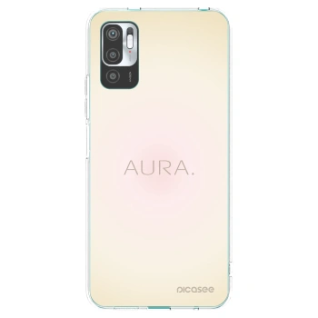 Picasee silikónový prehľadný obal pre Xiaomi Redmi Note 10 5G - Aura