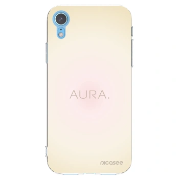 Picasee silikónový prehľadný obal pre Apple iPhone XR - Aura