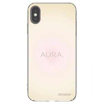 Picasee silikónový prehľadný obal pre Apple iPhone XS Max - Aura