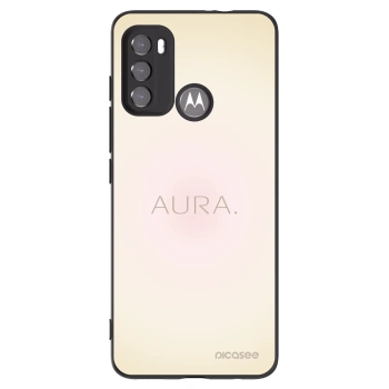 Picasee silikónový čierny obal pre Motorola Moto G60 - Aura