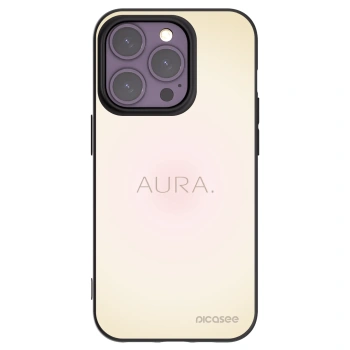 Picasee silikónový čierny obal pre Apple iPhone 14 Pro - Aura