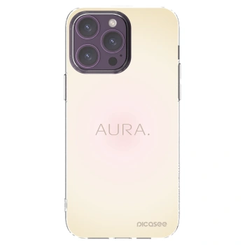 Picasee silikónový prehľadný obal pre Apple iPhone 14 Pro Max - Aura