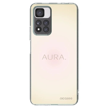 Picasee silikónový prehľadný obal pre Xiaomi Redmi Note 11 Pro+ 5G - Aura
