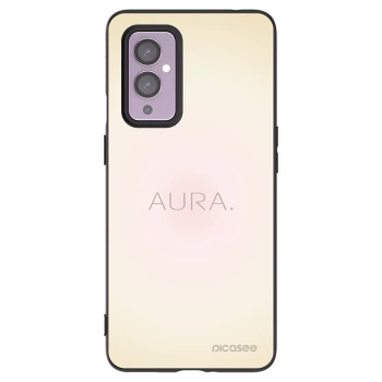 Picasee silikónový čierny obal pre OnePlus 9 - Aura
