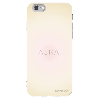 Picasee silikónový prehľadný obal pre Apple iPhone 6/6S - Aura