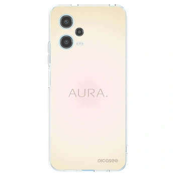 Picasee silikónový prehľadný obal pre Xiaomi Redmi Note 12 5G - Aura