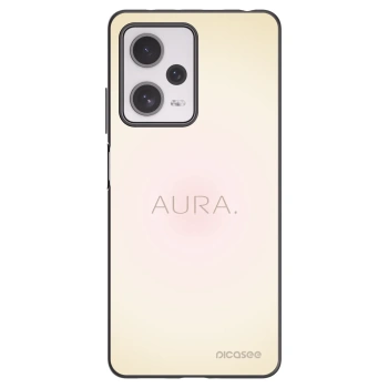Picasee silikónový čierny obal pre Xiaomi Redmi Note 12 Pro+ 5G - Aura