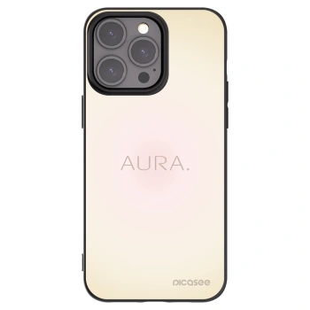 Picasee silikónový čierny obal pre Apple iPhone 15 Pro Max - Aura