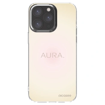 Picasee silikónový prehľadný obal pre Apple iPhone 15 Pro Max - Aura