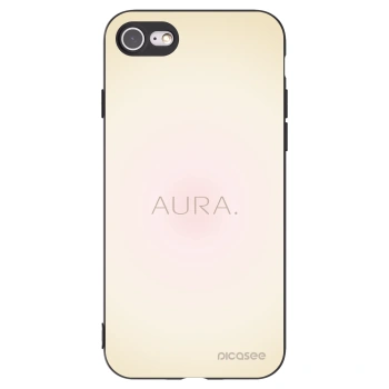 Picasee silikónový čierny obal pre Apple iPhone 7 - Aura