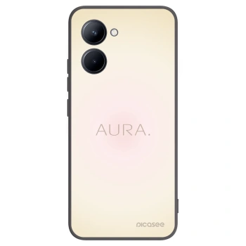 Picasee silikónový čierny obal pre Realme C33 (2023) - Aura