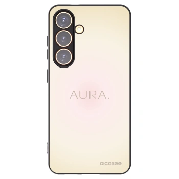 Picasee silikónový čierny obal pre Samsung Galaxy S24 S921B 5G - Aura