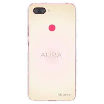 Picasee silikónový prehľadný obal pre Xiaomi Mi 8 Lite - Aura