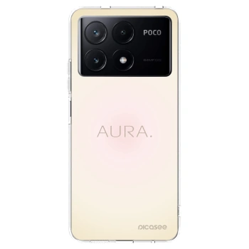 Picasee silikónový prehľadný obal pre Xiaomi Poco X6 Pro - Aura