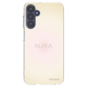 Picasee silikónový prehľadný obal pre Samsung Galaxy A15 A155F 4G - Aura