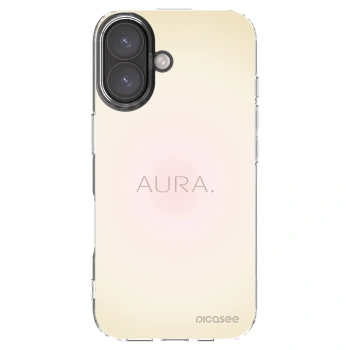 Picasee silikónový prehľadný obal pre Apple iPhone 16 - Aura