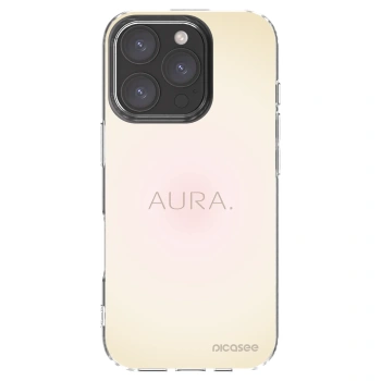 Picasee silikónový prehľadný obal pre Apple iPhone 16 Pro - Aura
