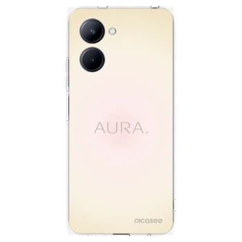 Picasee silikónový prehľadný obal pre Realme C33 (2023) - Aura