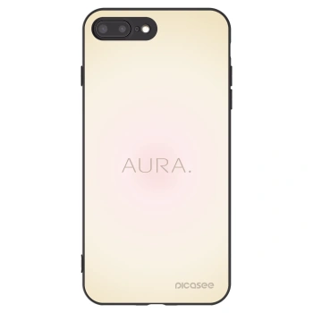 Picasee silikónový čierny obal pre Apple iPhone 7 Plus - Aura