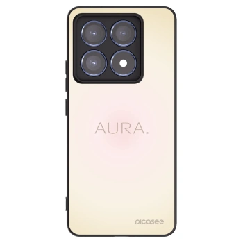 Picasee silikónový čierny obal pre Xiaomi 14T Pro - Aura