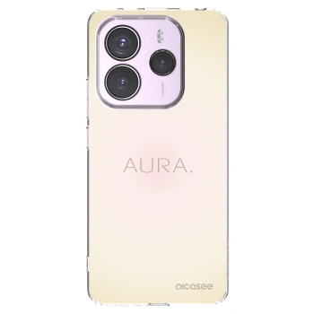 Picasee silikónový prehľadný obal pre Xiaomi Redmi Note 14 5G - Aura