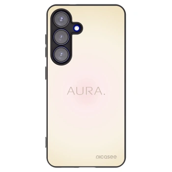 Picasee silikónový čierny obal pre Samsung Galaxy S25 5G - Aura