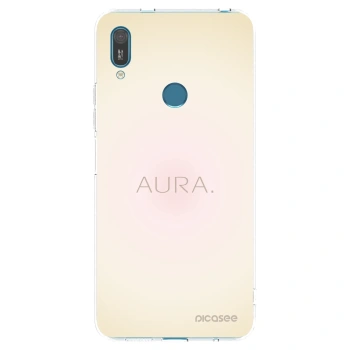 Picasee silikónový prehľadný obal pre Huawei Y7 2019 - Aura