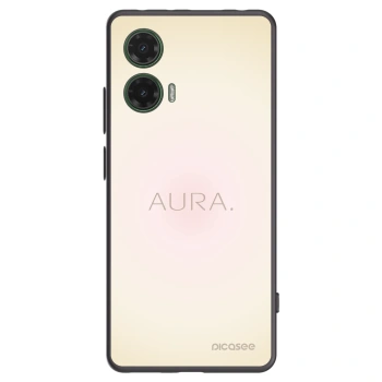 Picasee silikónový čierny obal pre Motorola Moto G35 5G - Aura
