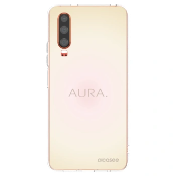 Picasee silikónový prehľadný obal pre Huawei P30 - Aura