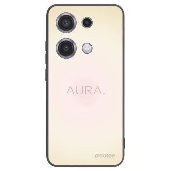 Picasee silikónový čierny obal pre Xiaomi Redmi Note 14S - Aura